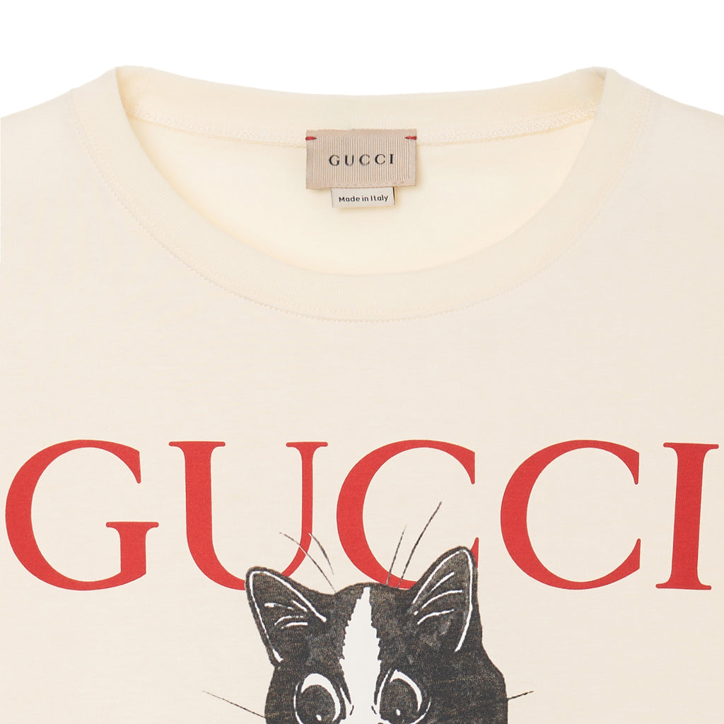 GUCCI Kaos Logo Seri Huruf, Unisex, COD '"    '"  G-36