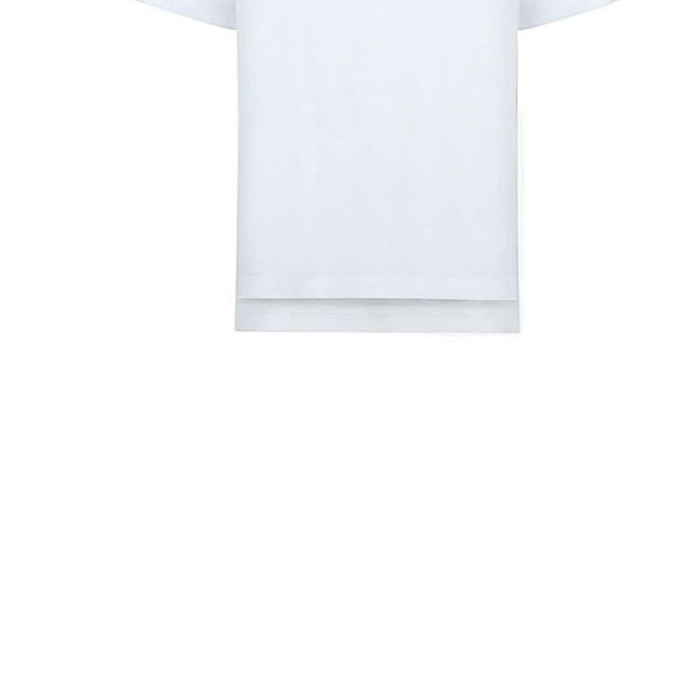 Kaos Pendek FENDI dengan Motif Gambar/Cetak, Cocok untuk Pria dan WanitaF-18