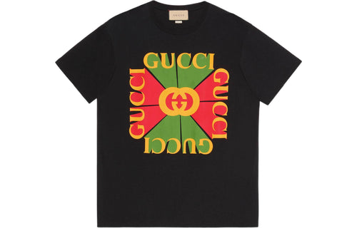 GUCCI Kaos Logo Seri Huruf, Unisex, COD '"    '"  G-55