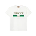 GUCCI Kaos Logo Seri Huruf, Unisex, COD '"  G-12-1