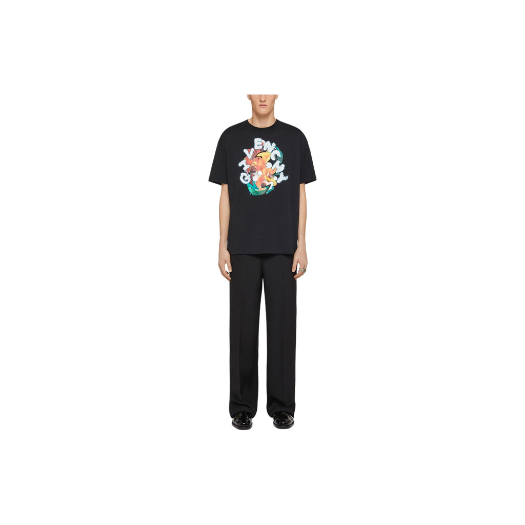 Kaos Givenchy Bermotif, Unisex -J-49