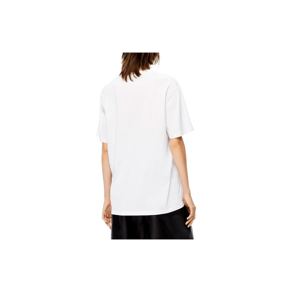 Kaos Pendek LOEWE dengan Motif Gambar/Cetak, Cocok untuk Pria dan Wanita -LE-11