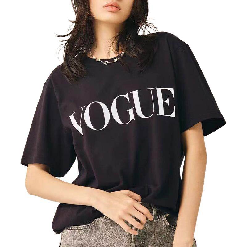 Kaos Pendek Balenciaga dengan Motif Gambar/Cetak, Cocok untuk Pria dan Wanita -BL-48