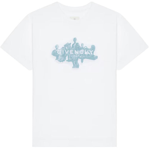 Kaos Givenchy Bermotif, Unisex -J-07