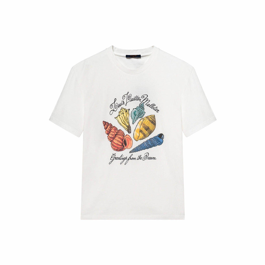 LV Kaos Logo Seri Huruf, Unisex, COD '-L-08