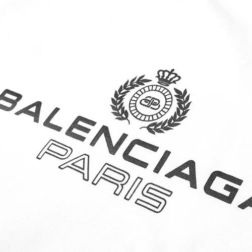 Kaos Pendek Balenciaga dengan Motif Gambar/Cetak, Cocok untuk Pria dan Wanita -BL-42