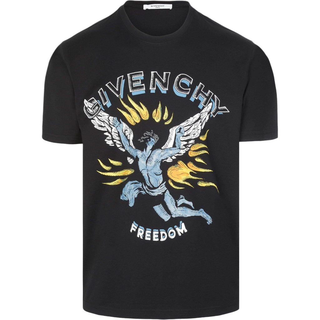 Kaos Givenchy Bermotif, Unisex -J-52