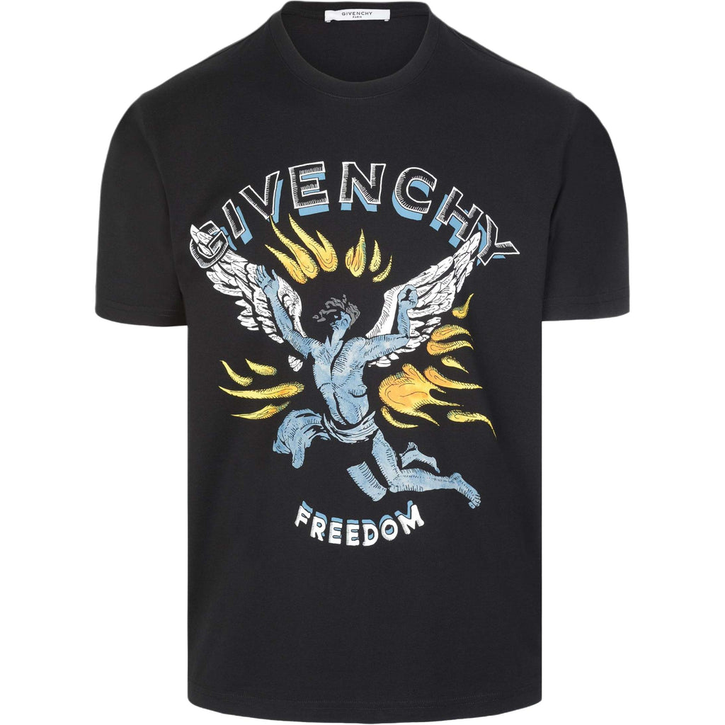 Kaos Givenchy Bermotif, Unisex -J-52