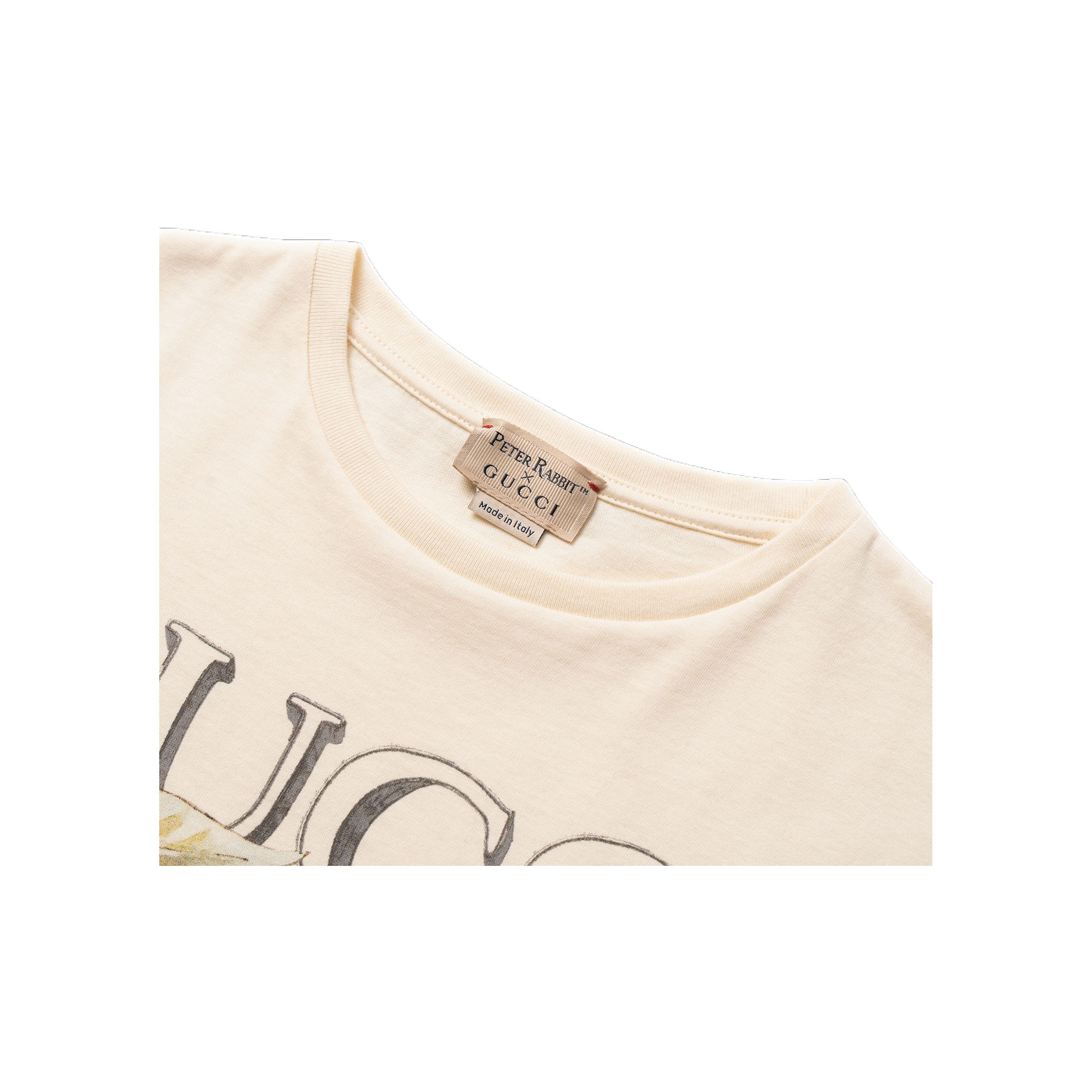 GUCCI Kaos Logo Seri Huruf, Unisex, COD '"  G-114