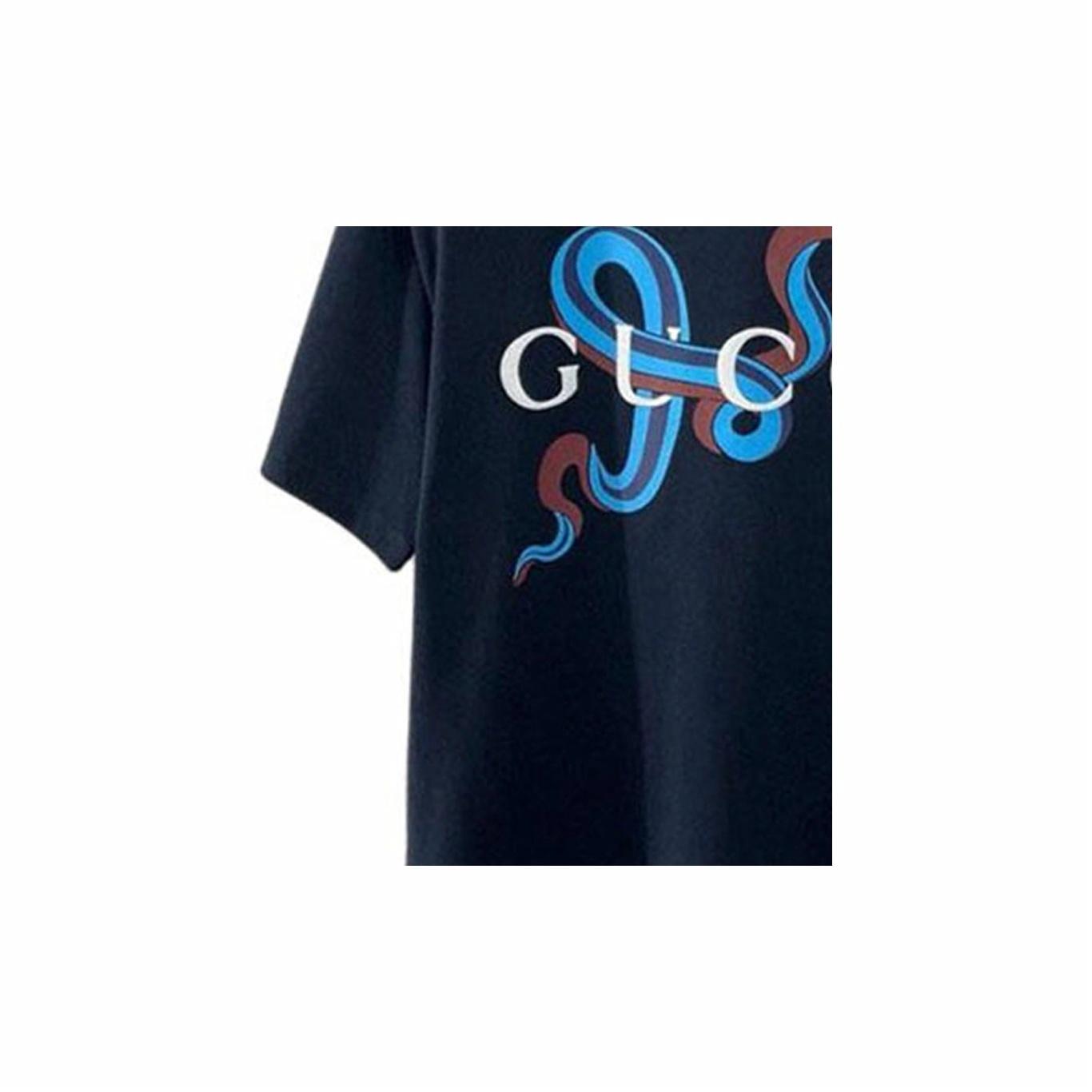 GUCCI Kaos Logo Seri Huruf, Unisex, COD '"  G-106