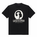 LV Kaos Logo Seri Huruf, Unisex, COD '-L-19