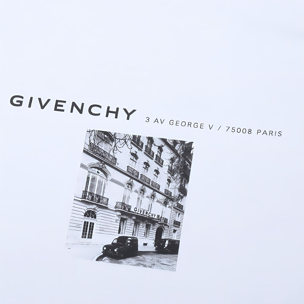 Kaos Givenchy Bermotif, Unisex -J-44