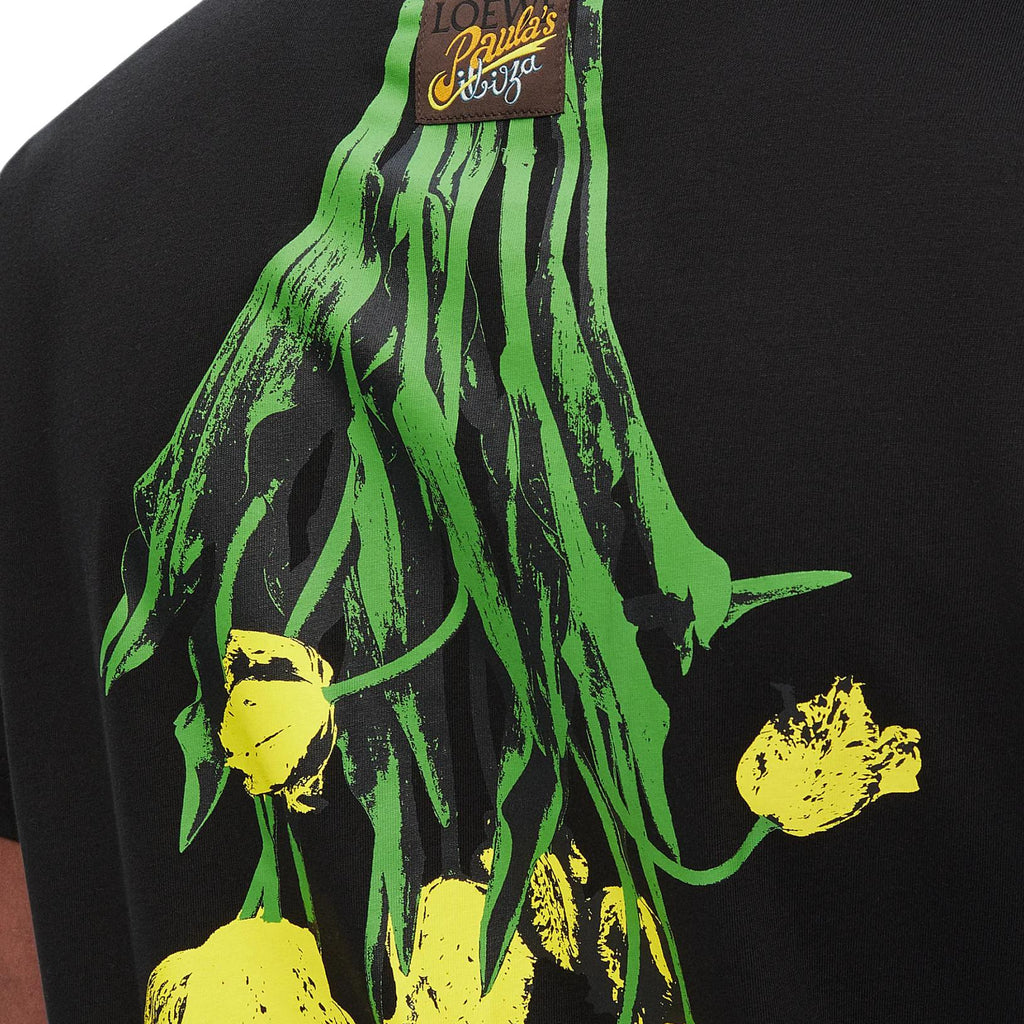 Kaos Pendek LOEWE dengan Motif Gambar/Cetak, Cocok untuk Pria dan Wanita -LE-23