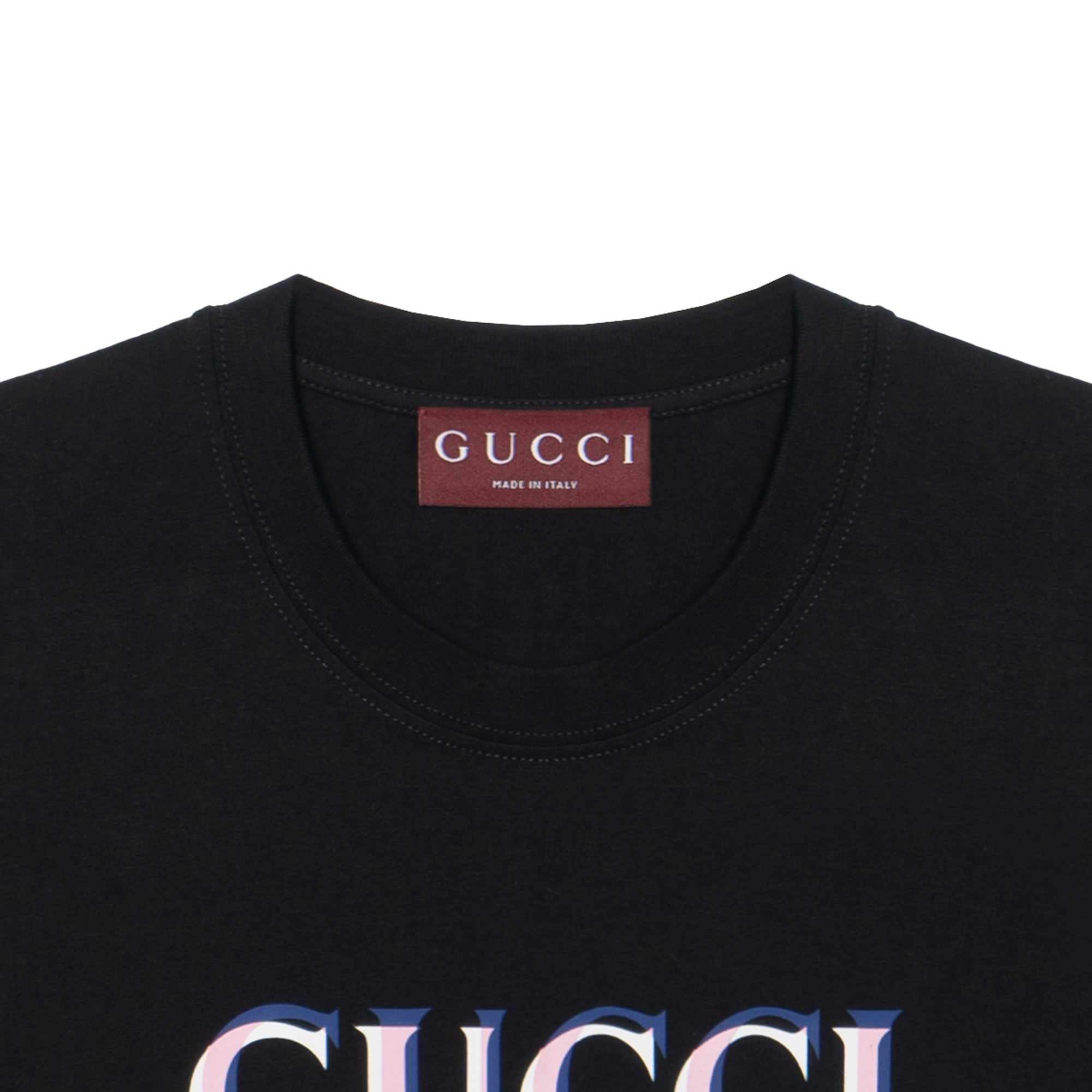 GUCCI Kaos Logo Seri Huruf, Unisex, COD '"    '"  G-25