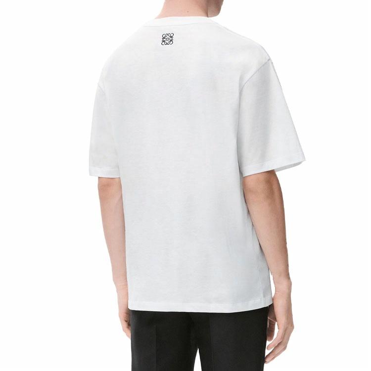 Kaos Pendek LOEWE dengan Motif Gambar/Cetak, Cocok untuk Pria dan Wanita -LE-14