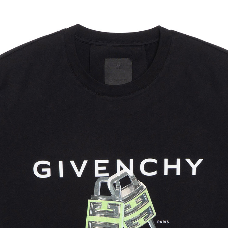 Kaos Givenchy Bermotif, Unisex -J-01