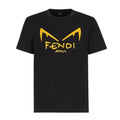 Kaos Pendek FENDI dengan Motif Gambar/Cetak, Cocok untuk Pria dan WanitaF-12
