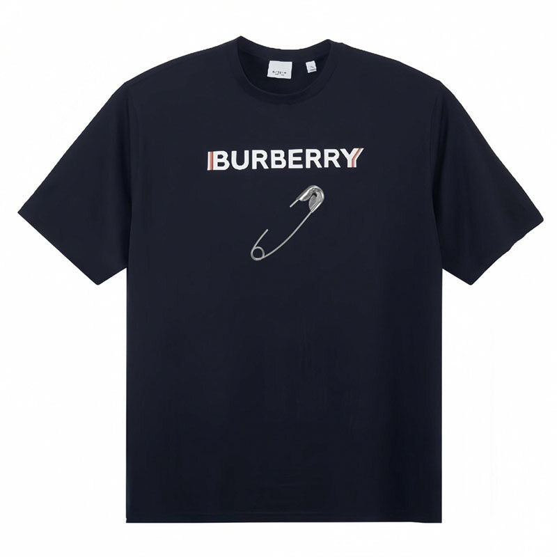 Burberry Kaos Logo Seri Huruf, Unisex, COD '"B-33