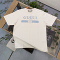 GUCCI Kaos Logo Seri Huruf, Unisex, COD '"   G123
