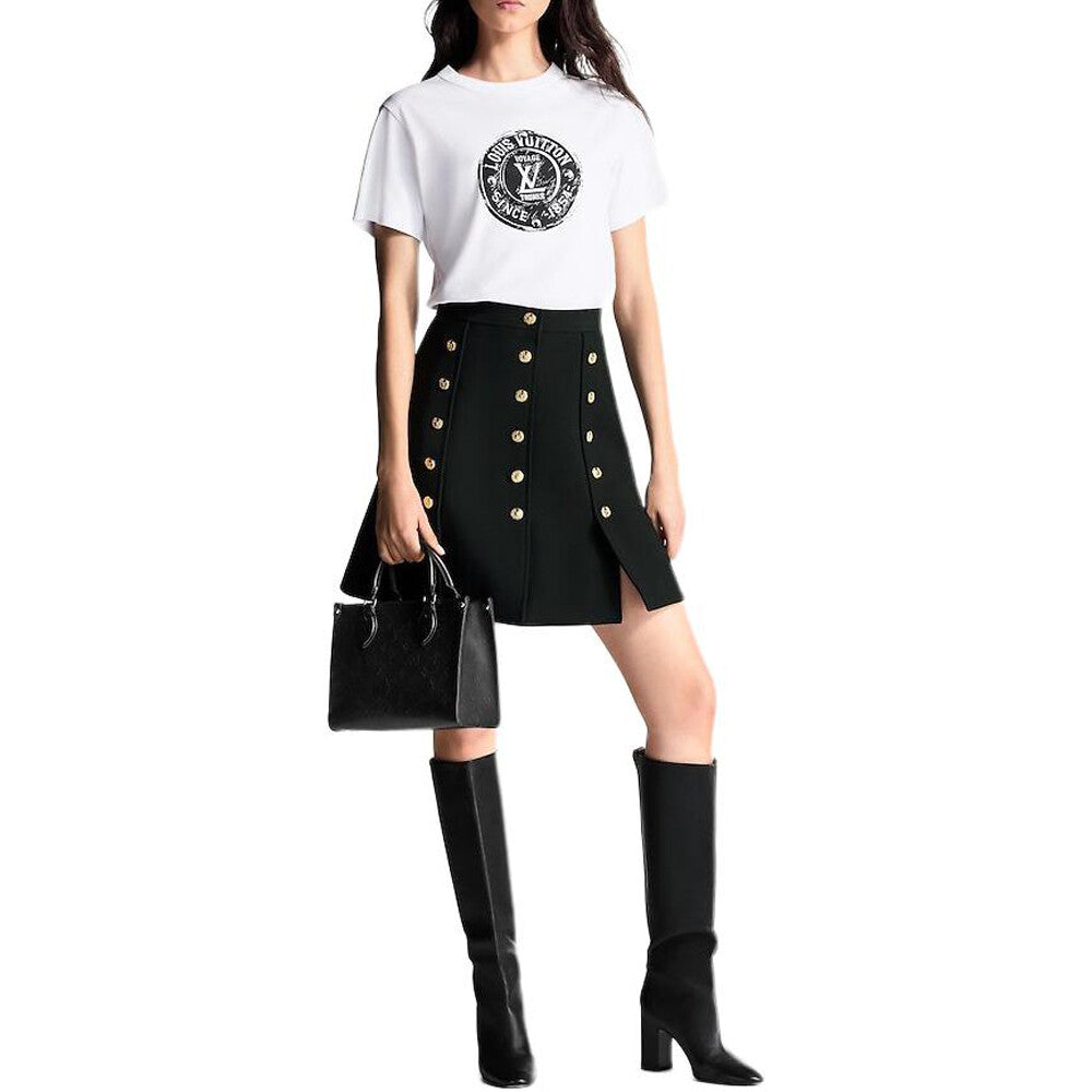 LV Kaos Logo Seri Huruf, Unisex, COD '-L-04