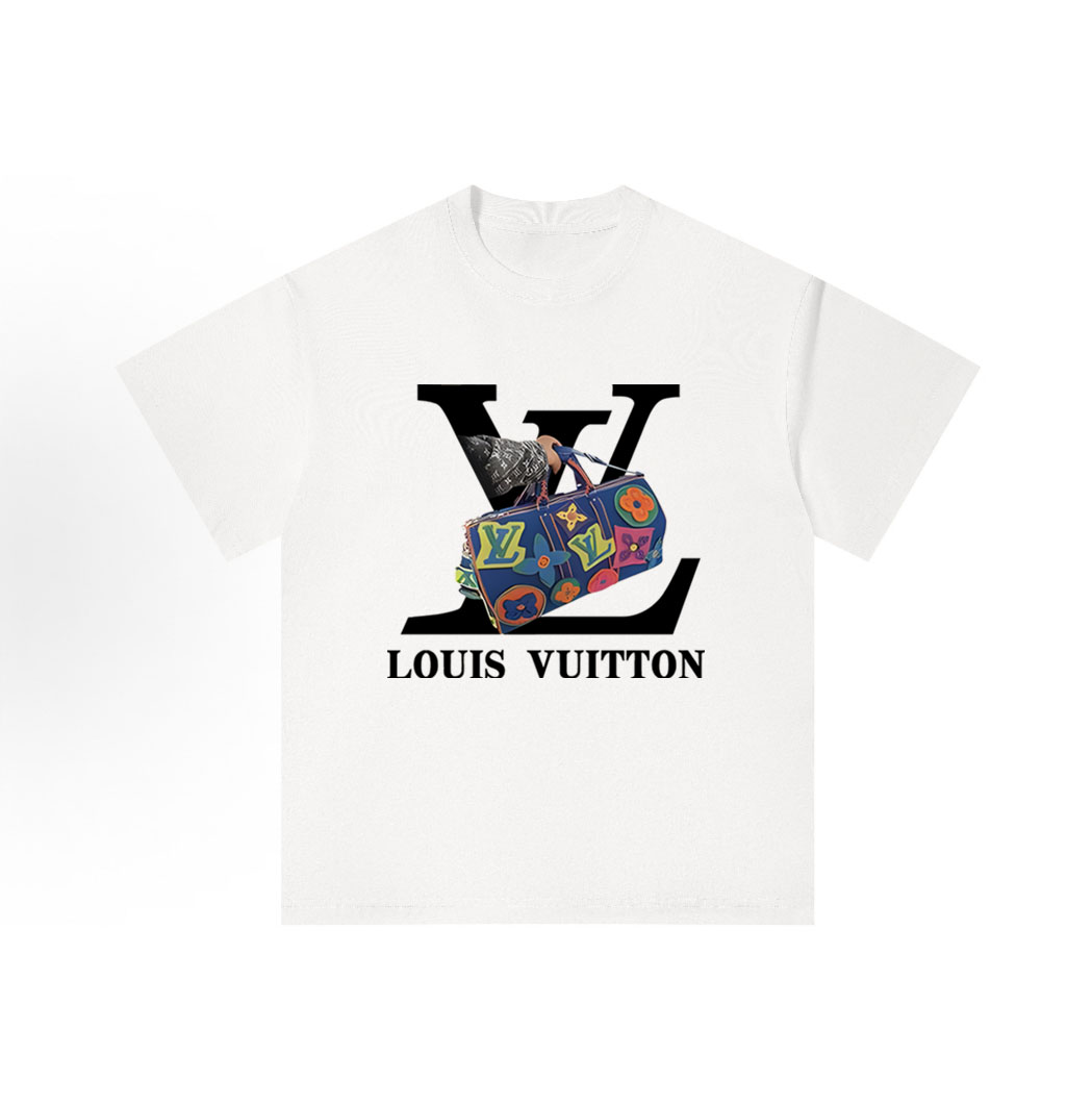 LV Kaos Oversize Original - Kualitas Terbaik, Unisex, COD LV-2