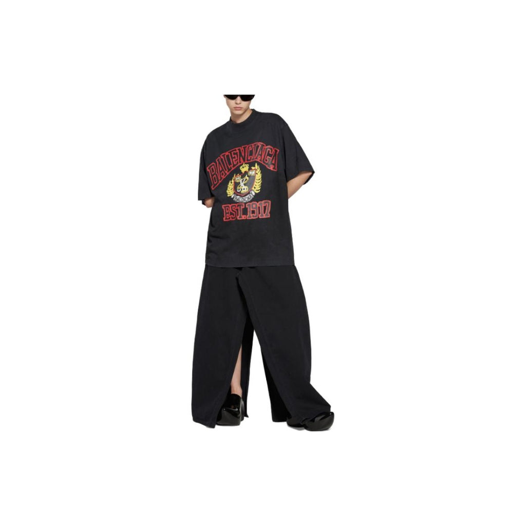 Kaos Pendek Balenciaga dengan Motif Gambar/Cetak, Cocok untuk Pria dan Wanita -BL-22