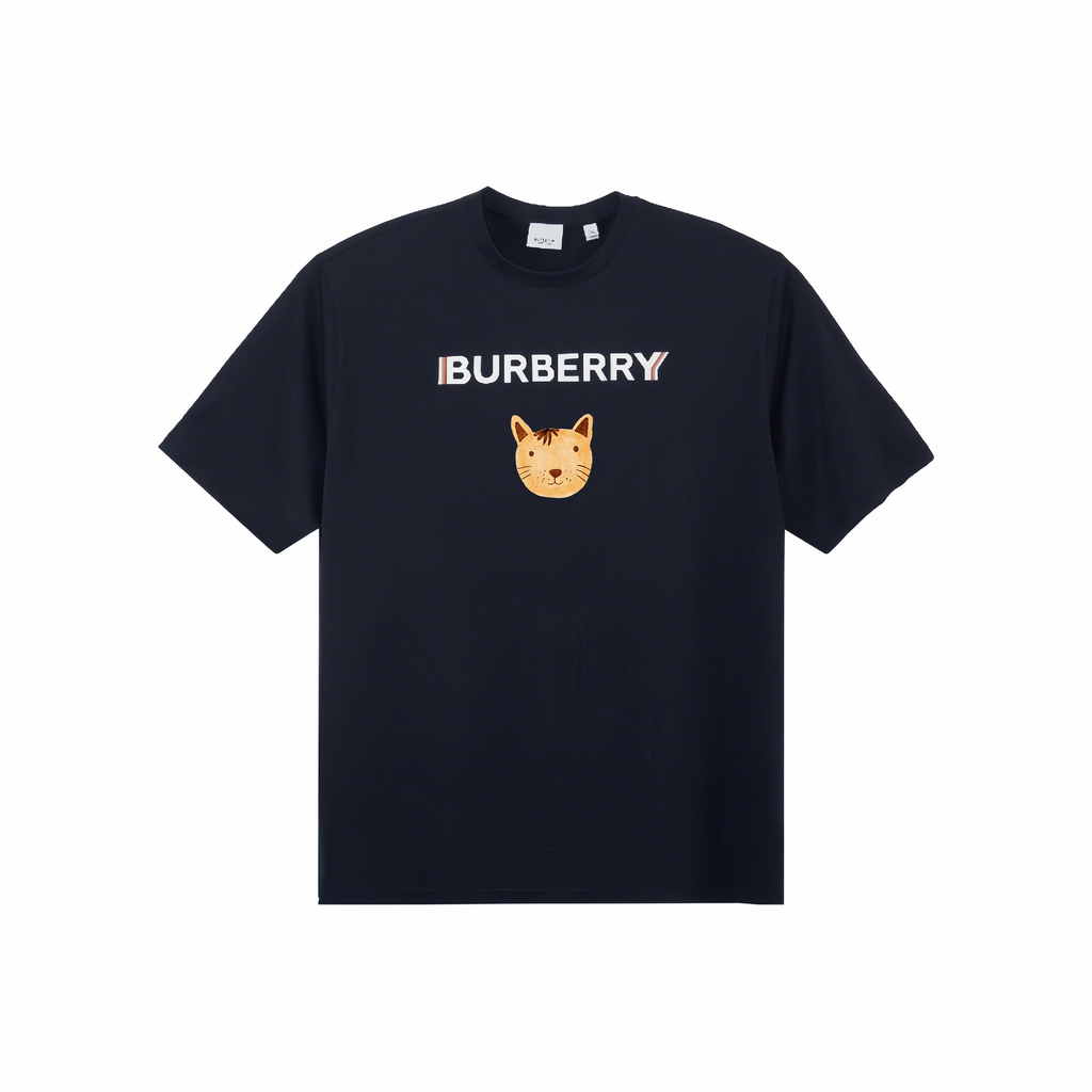 Burberry Kaos Logo Seri Huruf, Unisex, COD '"B-37