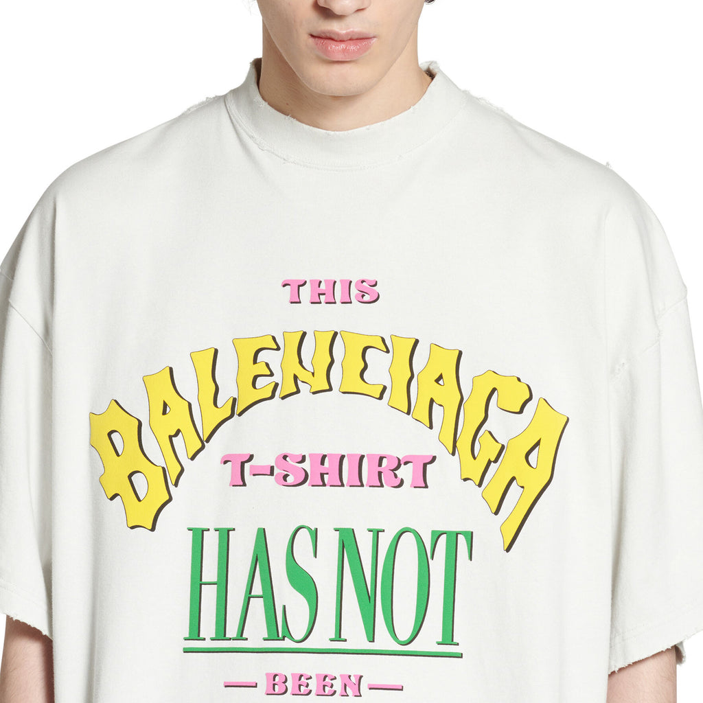 Kaos Pendek Balenciaga dengan Motif Gambar/Cetak, Cocok untuk Pria dan Wanita -BL-33