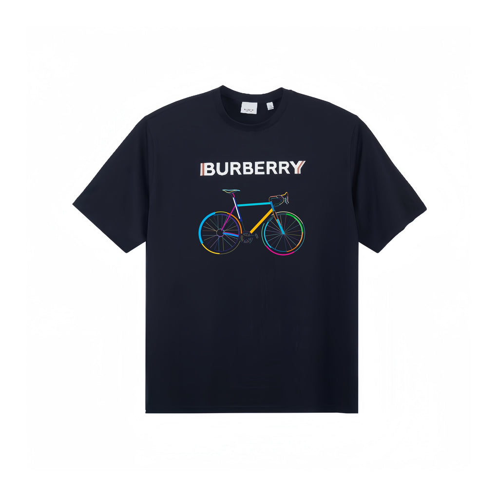 Burberry Kaos Logo Seri Huruf, Unisex, COD '"B-12