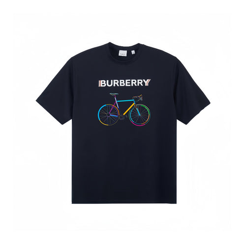 Burberry Kaos Logo Seri Huruf, Unisex, COD '"B-12