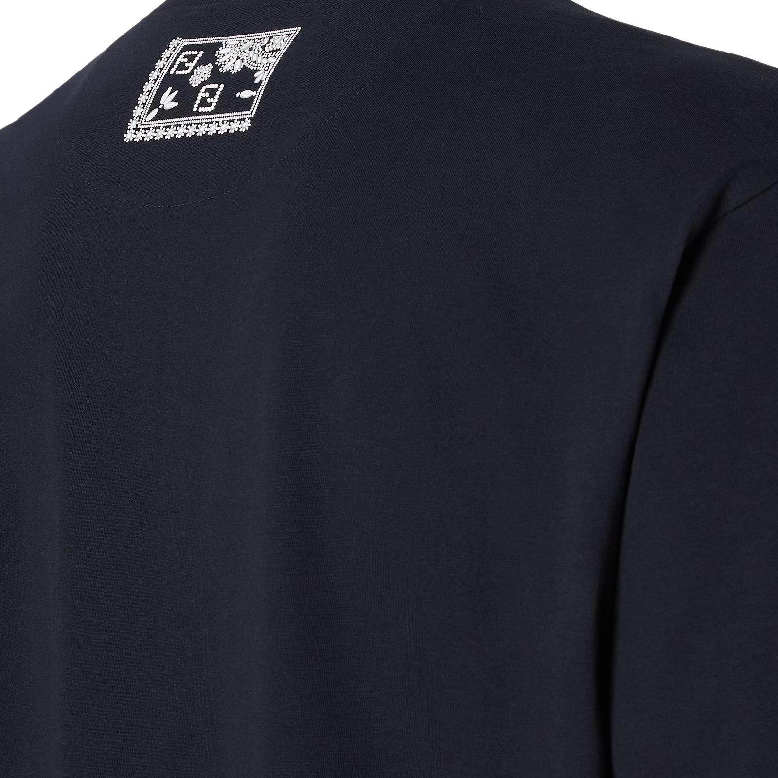 Kaos Pendek FENDI dengan Motif Gambar/Cetak, Cocok untuk Pria dan WanitaF-49