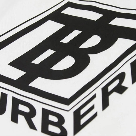 Burberry Kaos Logo Seri Huruf, Unisex, COD '"B-56