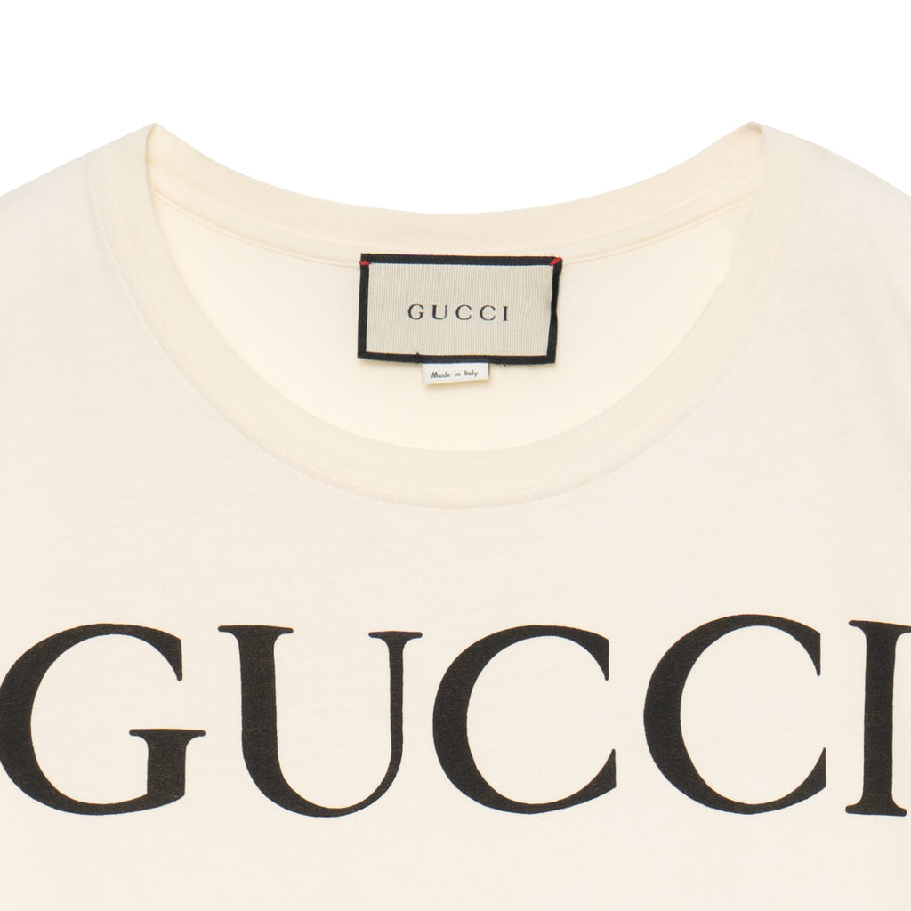 GUCCI Kaos Logo Seri Huruf, Unisex, COD '"    '"  G-09