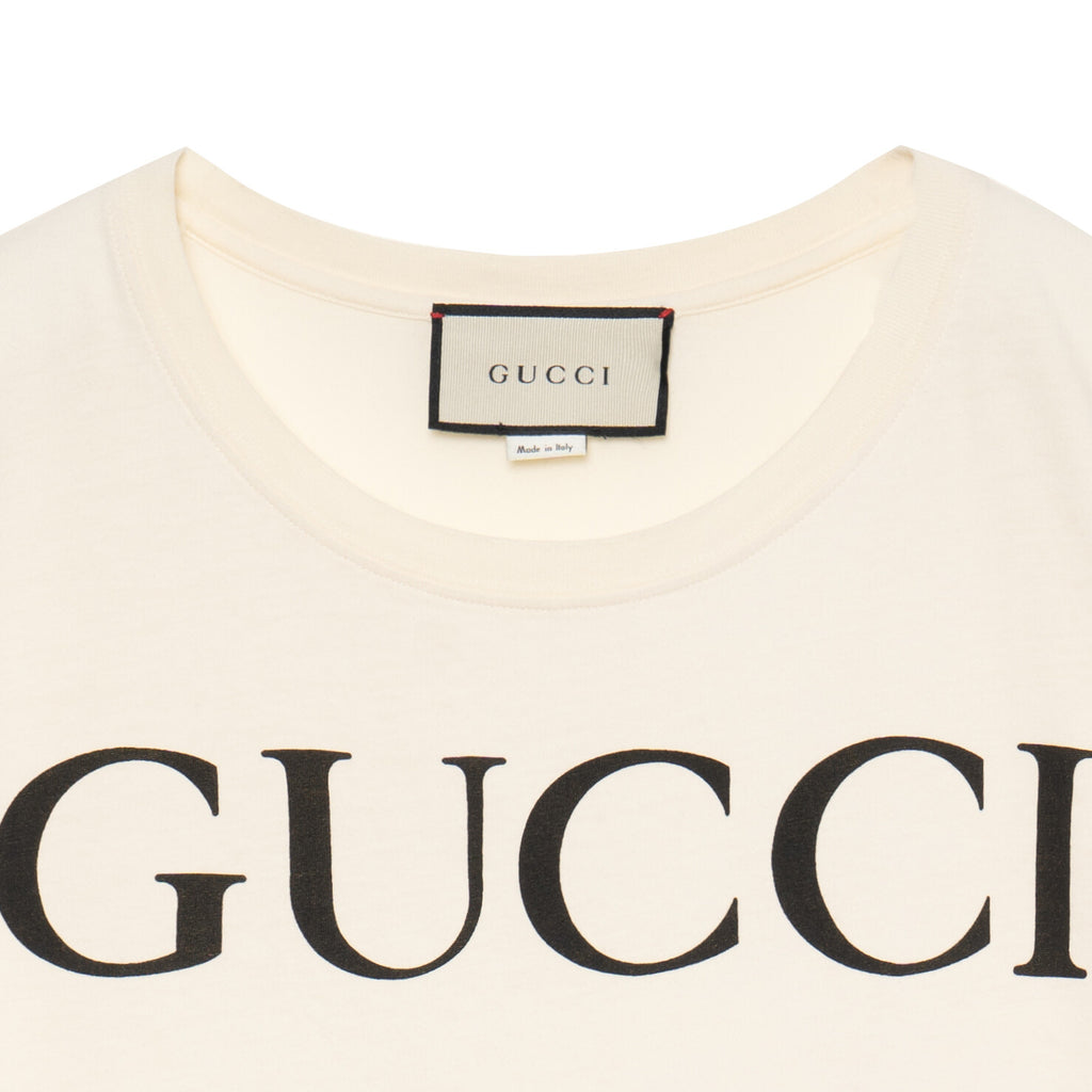 GUCCI Kaos Logo Seri Huruf, Unisex, COD '"    '"  G-09