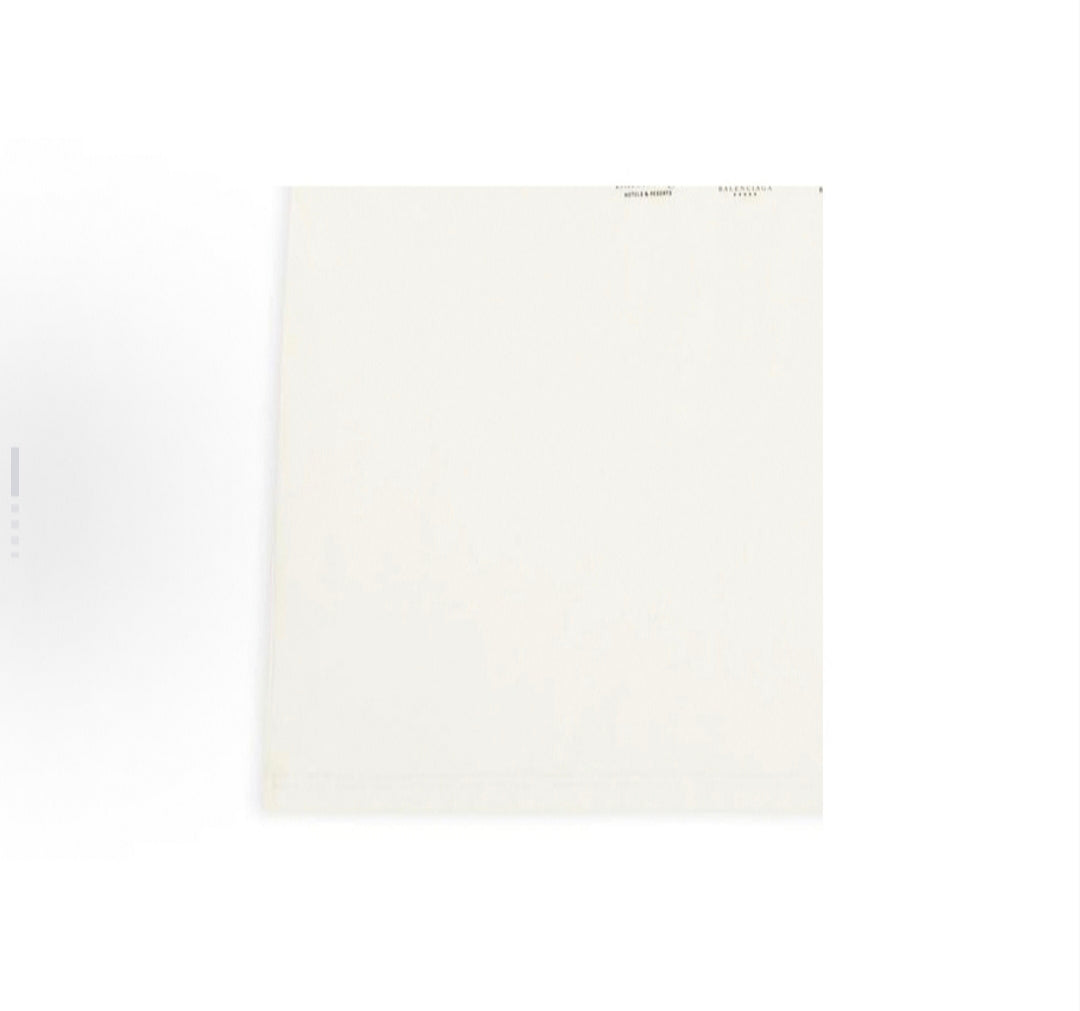 BALENCIAGA Kaos Logo Seri Huruf, Unisex '"COD '"  BA-2