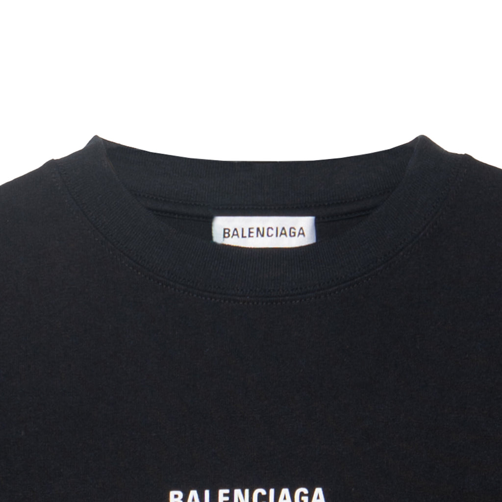 Kaos Pendek Balenciaga dengan Motif Gambar/Cetak, Cocok untuk Pria dan Wanita -BL-12