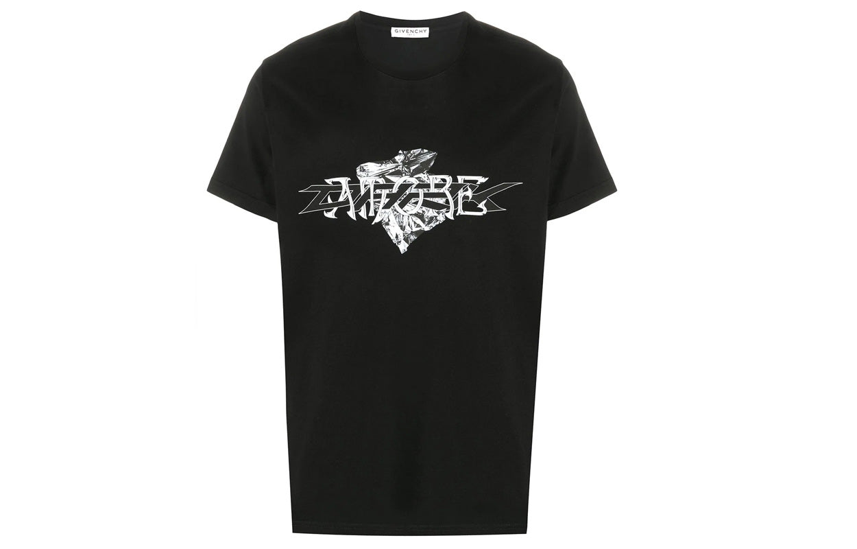 Kaos Givenchy Bermotif, Unisex -J-21