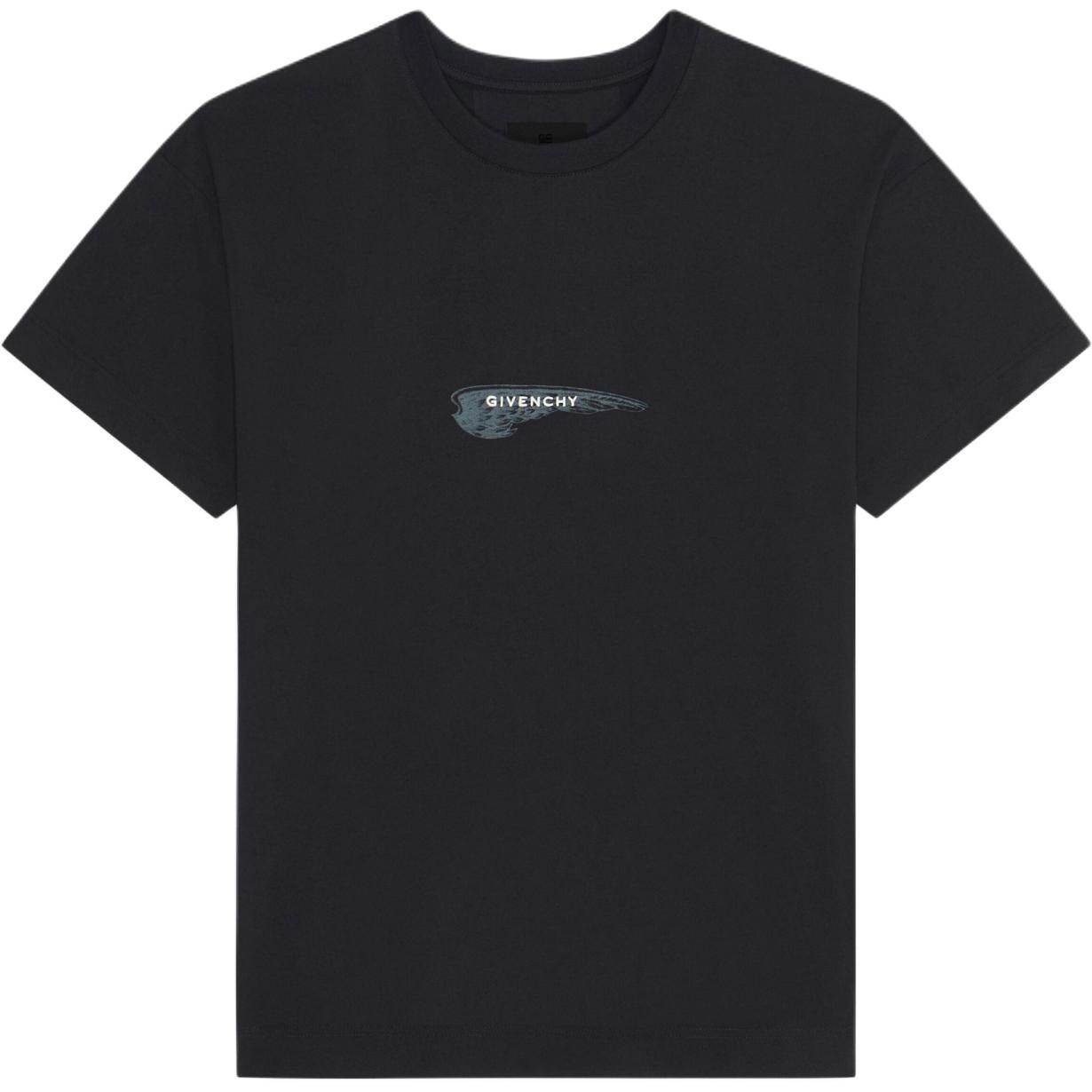 Kaos Givenchy Bermotif, Unisex -J-31