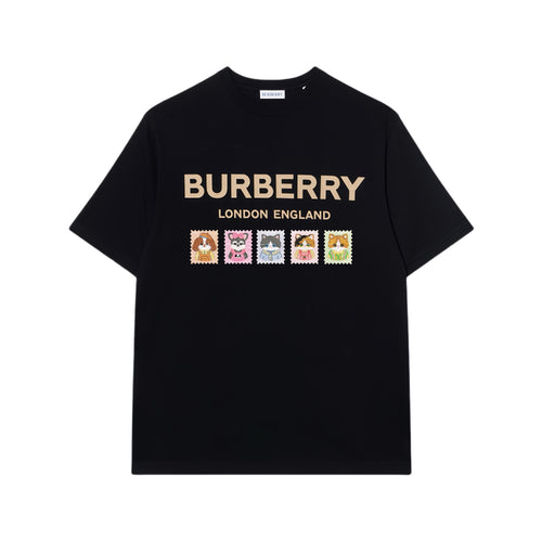 Burberry Kaos Logo Seri Huruf, Unisex, COD '"B-05