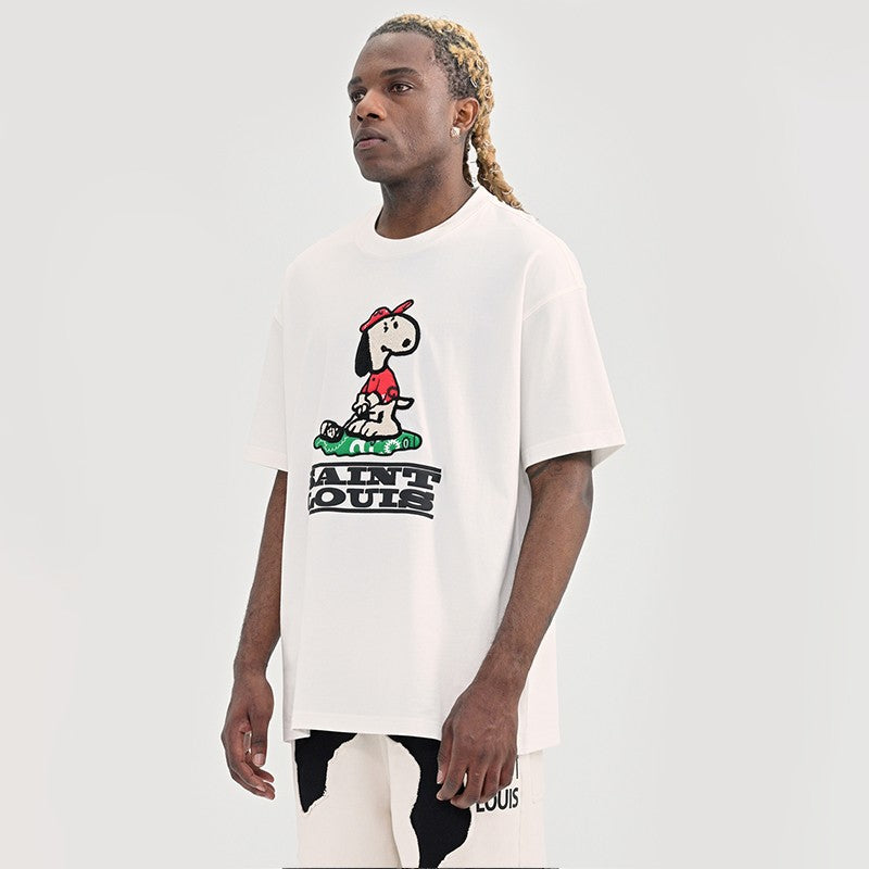 LV Kaos Logo Seri Huruf, Unisex, COD '-L-29