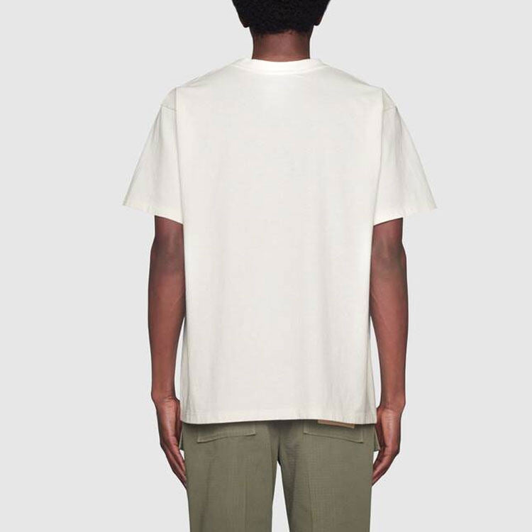 GUCCI Kaos Logo Seri Huruf, Unisex, COD '"  G-12-1