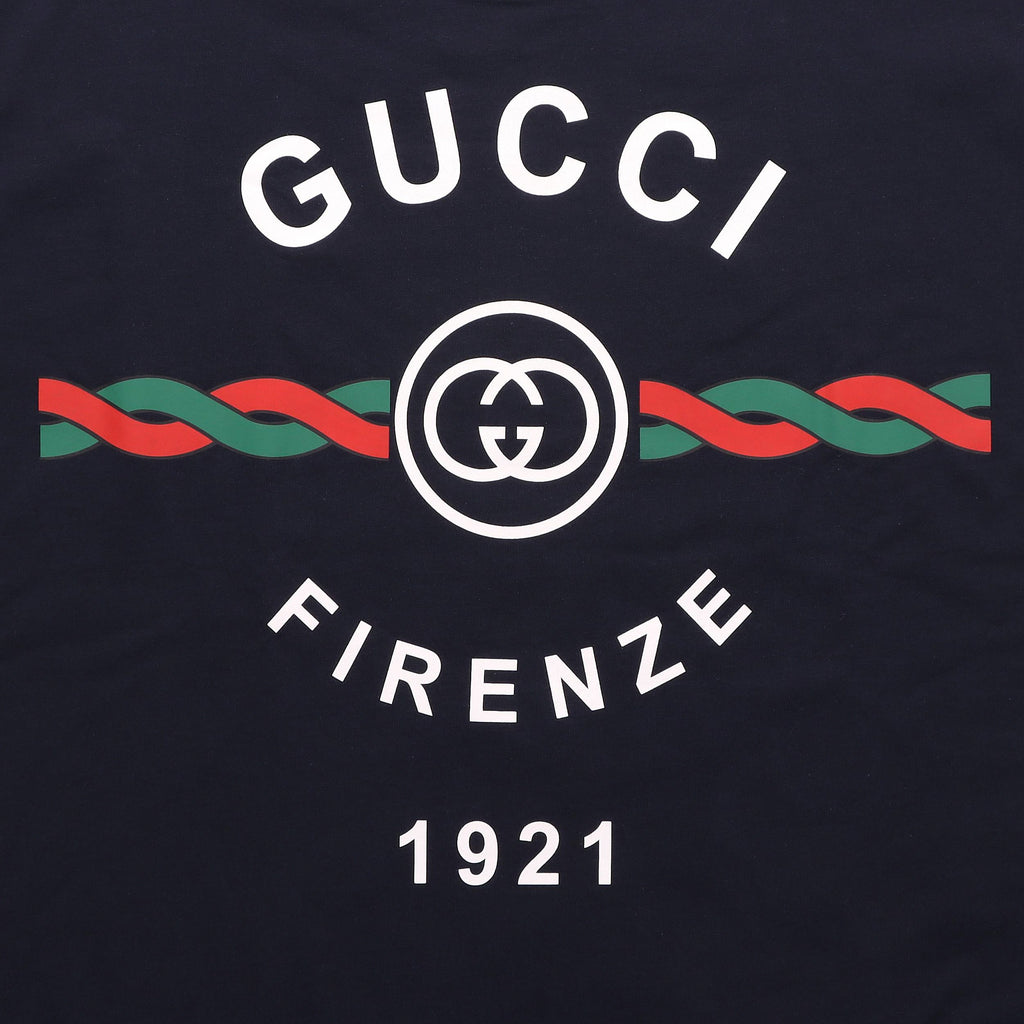 GUCCI Kaos Logo Seri Huruf, Unisex, COD '"    '"  G-50