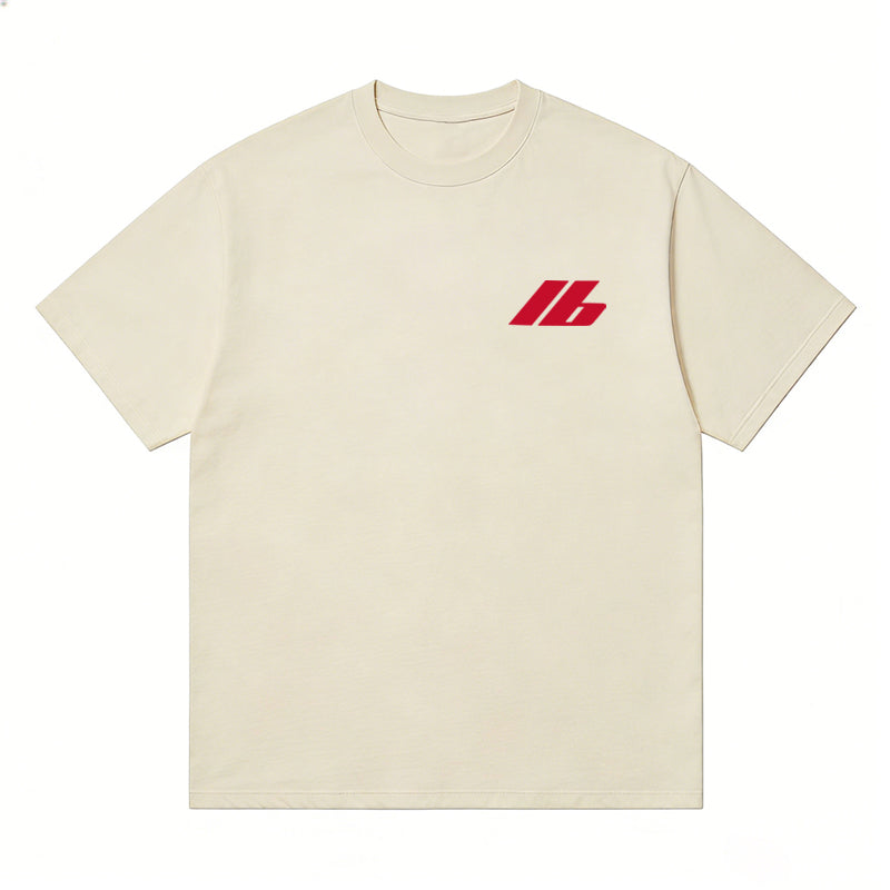 BALENCIAGA Kaos Logo Seri Huruf, Unisex '"COD '"  BA-13