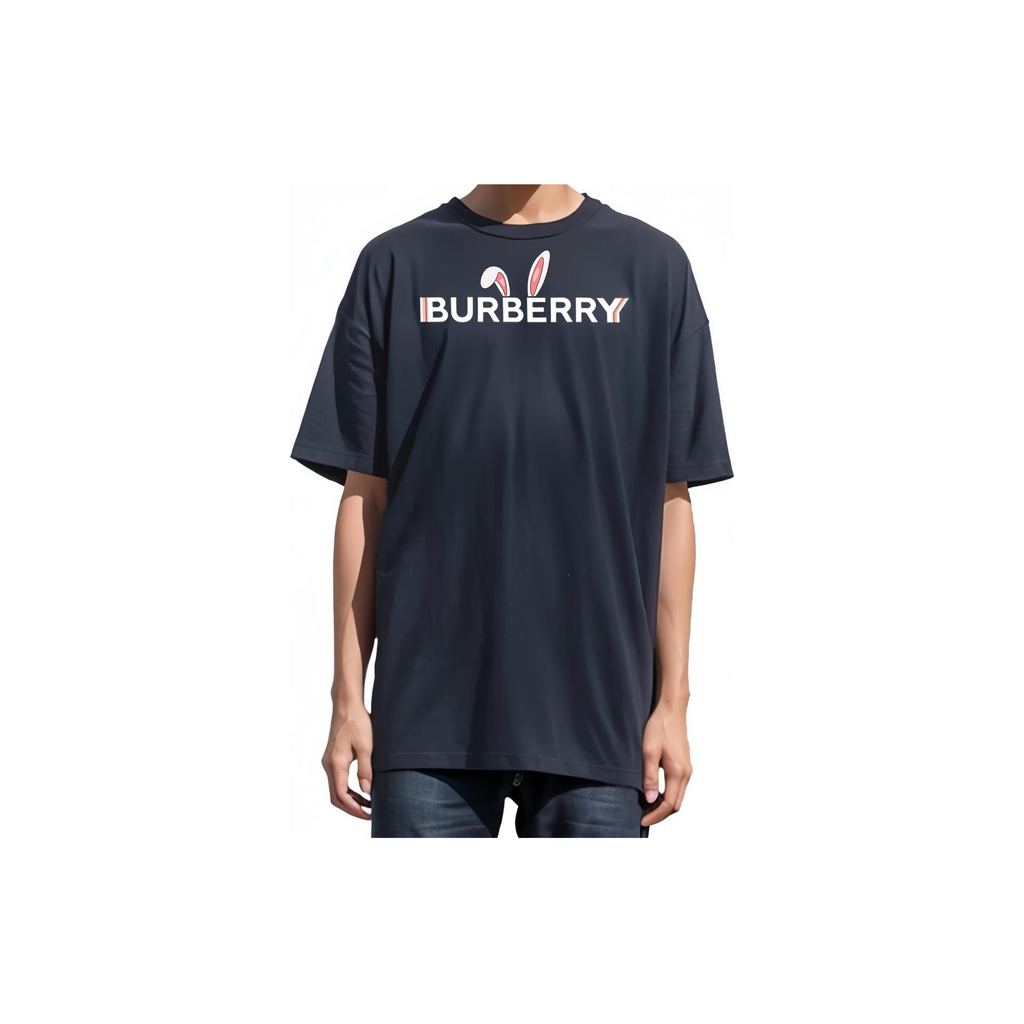 Burberry Kaos Logo Seri Huruf, Unisex, COD '"B-21