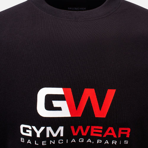 Kaos Pendek Balenciaga dengan Motif Gambar/Cetak, Cocok untuk Pria dan Wanita -BL-31