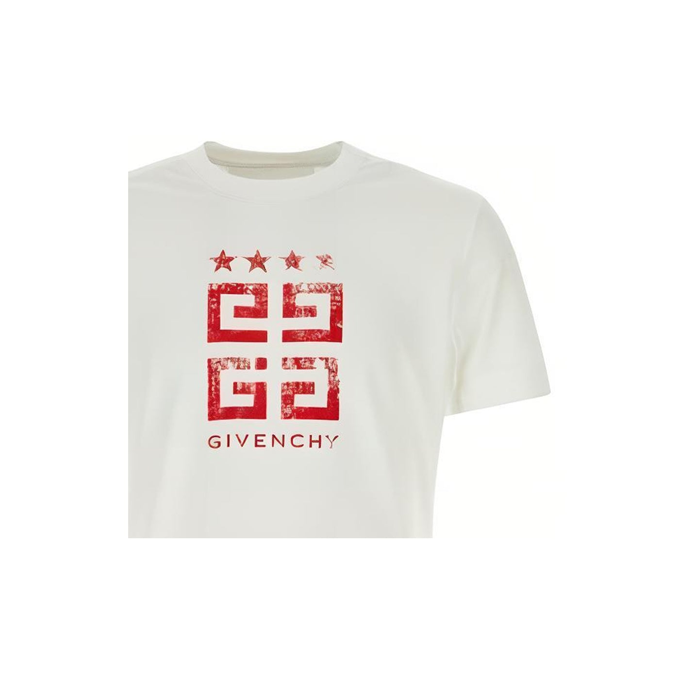 Kaos Givenchy Bermotif, Unisex -J-30