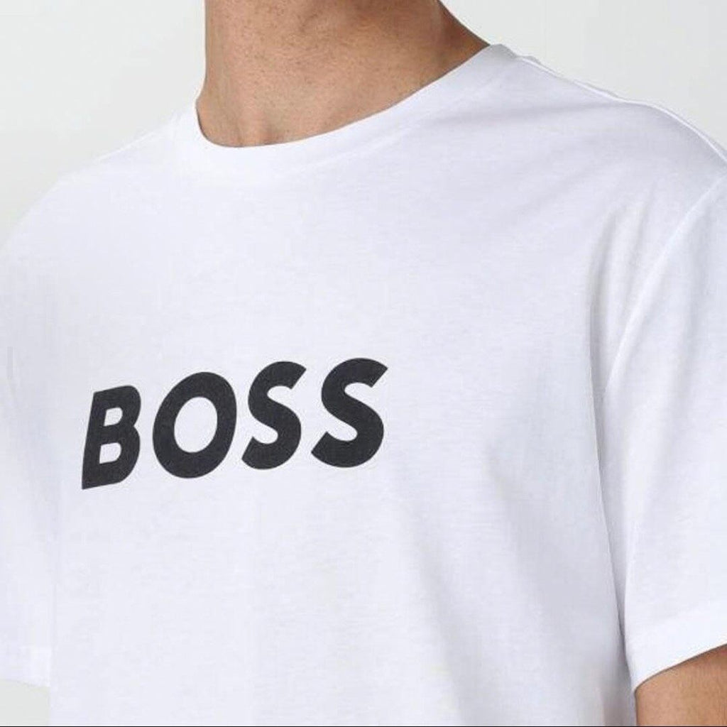 BOSS Kaos Logo Seri Huruf, Unisex, COD '"    '"  BO-1