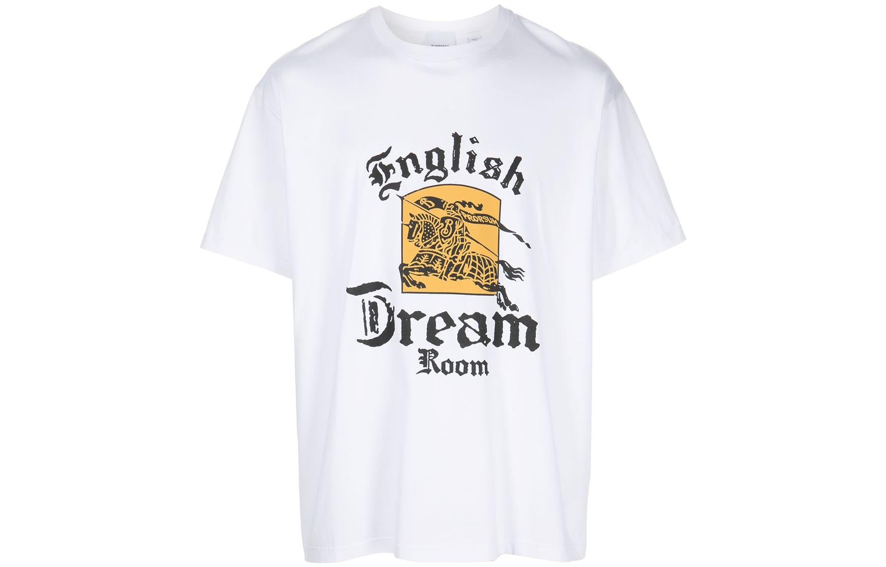 Burberry Kaos Logo Seri Huruf, Unisex, COD '"B-59