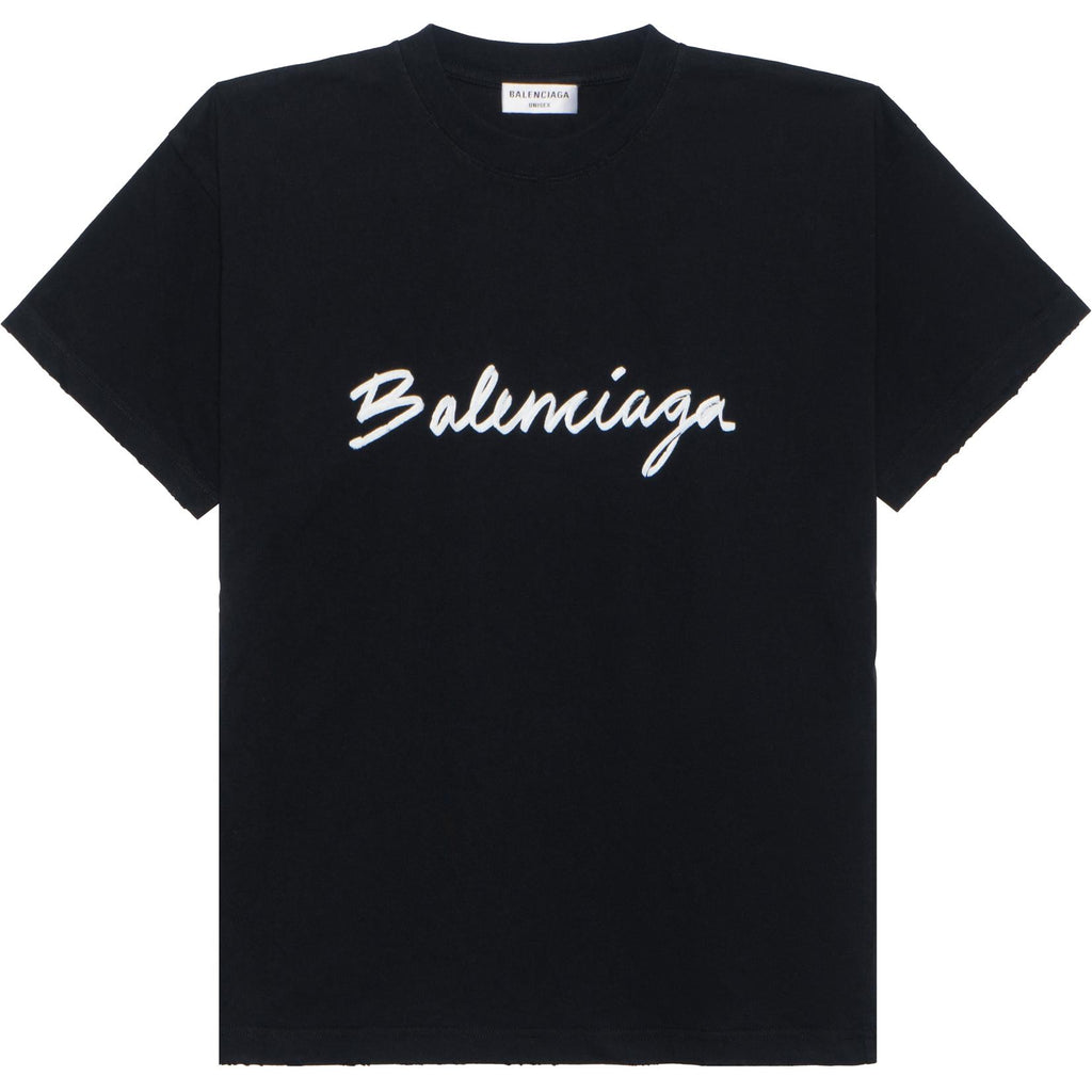 Kaos Pendek Balenciaga dengan Motif Gambar/Cetak, Cocok untuk Pria dan Wanita -BL-35