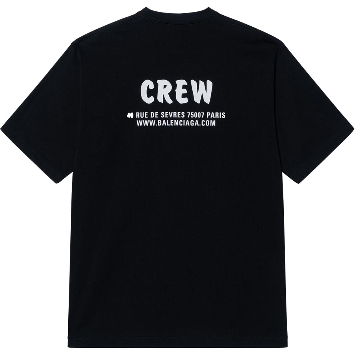 Kaos Pendek Balenciaga dengan Motif Gambar/Cetak, Cocok untuk Pria dan Wanita -BL-41